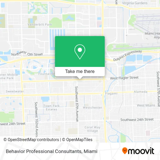 Behavior Professional Consultants map
