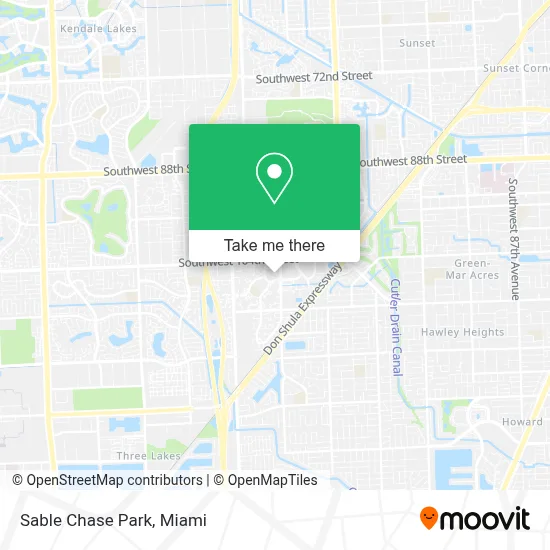 Sable Chase Park map