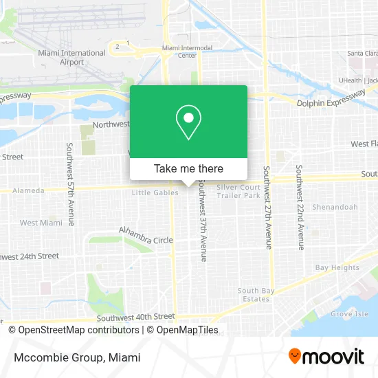 Mccombie Group map
