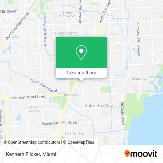 Kenneth Flicker map