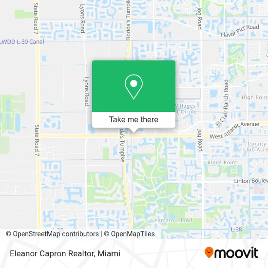 Eleanor Capron Realtor map