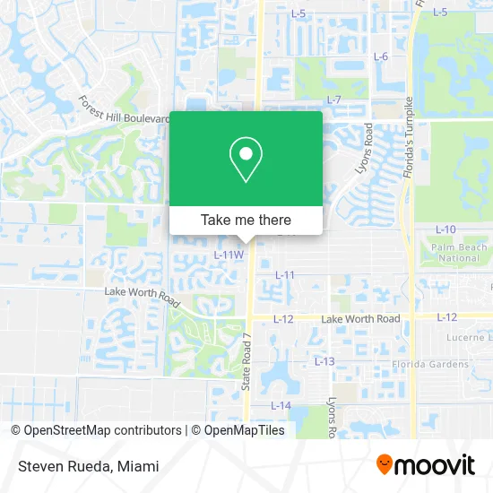 Steven Rueda map