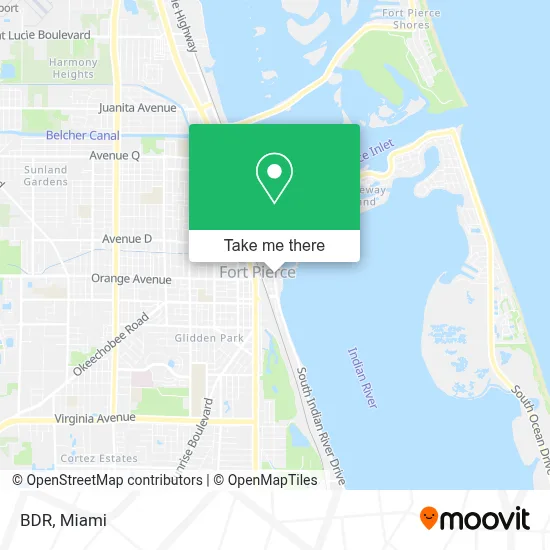 Bdr map