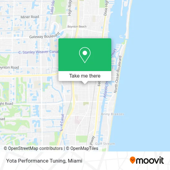 Yota Performance Tuning map