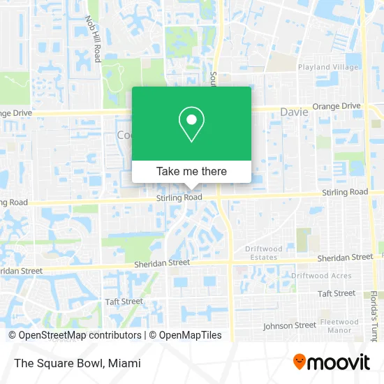 The Square Bowl map