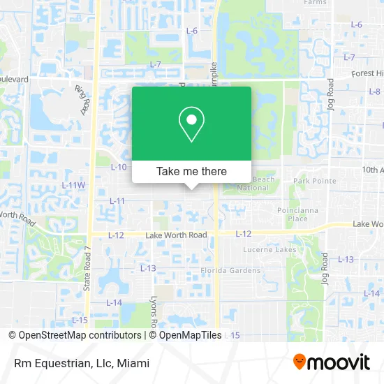 Rm Equestrian, Llc map