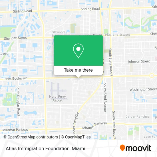 Atlas Immigration Foundation map