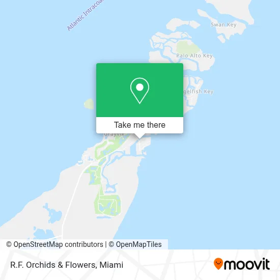 R.F. Orchids & Flowers map