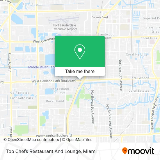 Top Chefs Restaurant And Lounge map