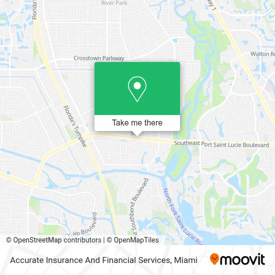Accurate Insurance And Financial Services map