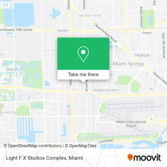 Light F X Studios Complex map