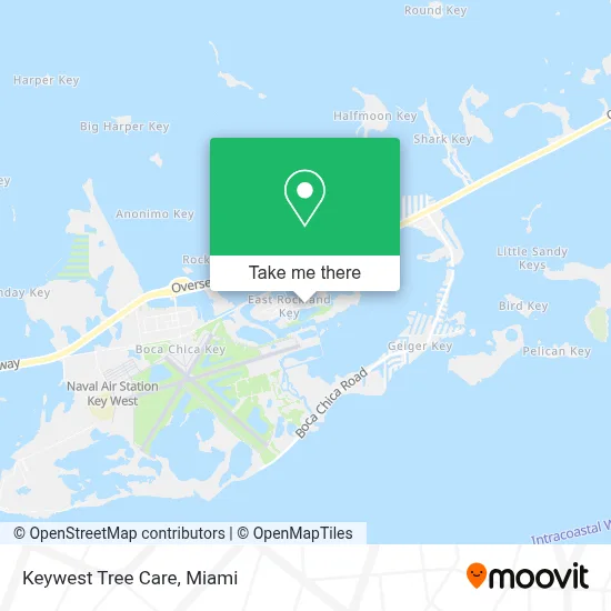 Keywest Tree Care map