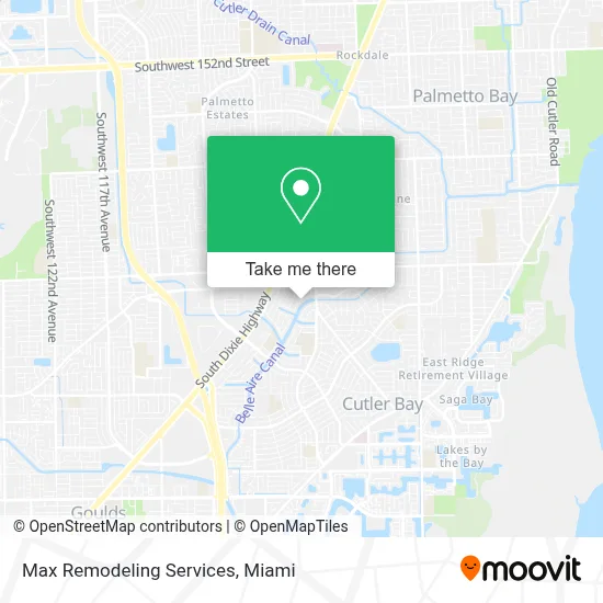 Max Remodeling Services map