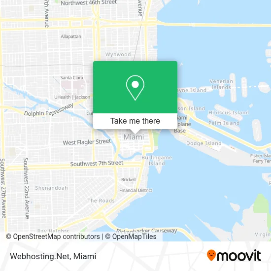 Webhosting.Net map