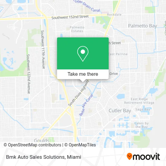 Bmk Auto Sales Solutions map