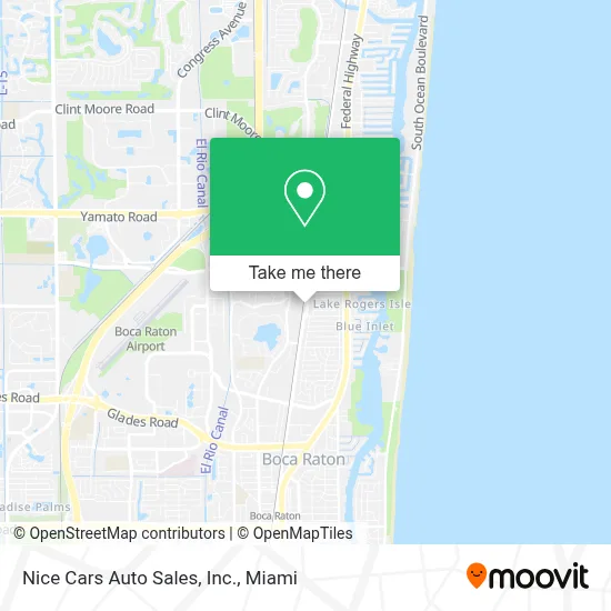 Nice Cars Auto Sales, Inc. map