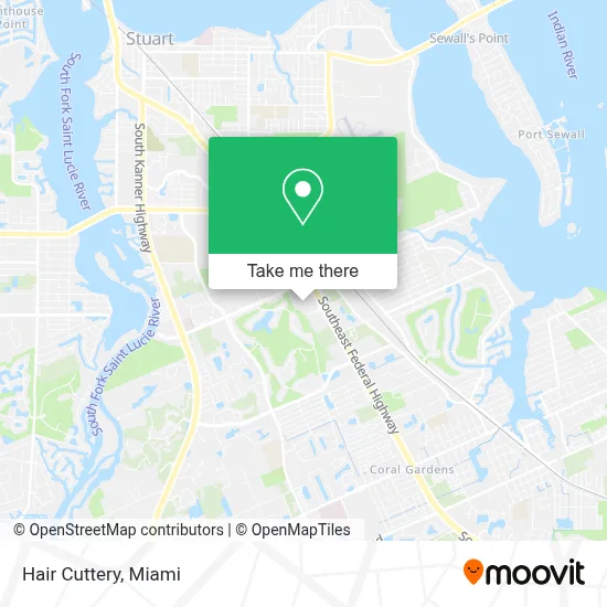 Hair Cuttery map