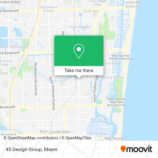 45 Design Group map