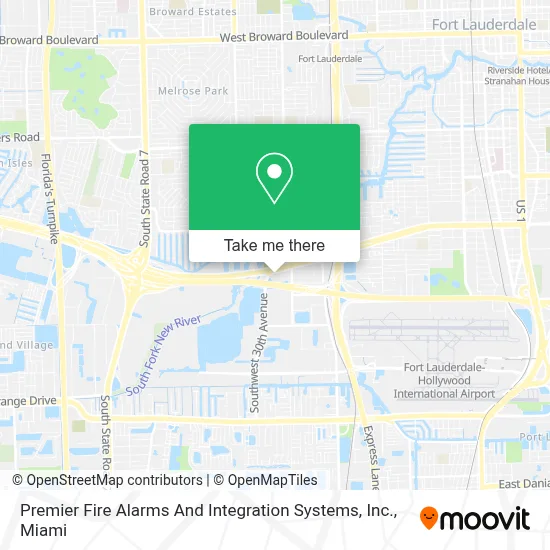 Premier Fire Alarms And Integration Systems, Inc. map