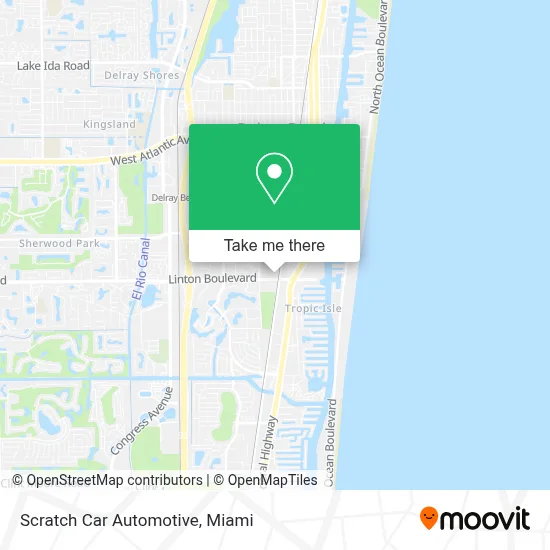 Scratch Car Automotive map