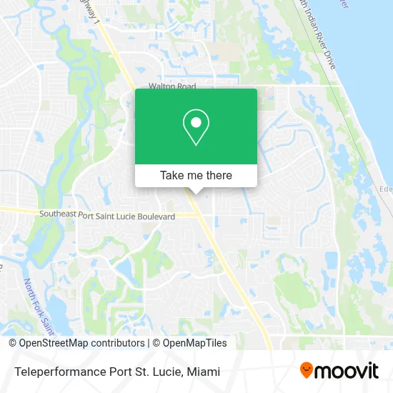 Teleperformance Port St. Lucie map
