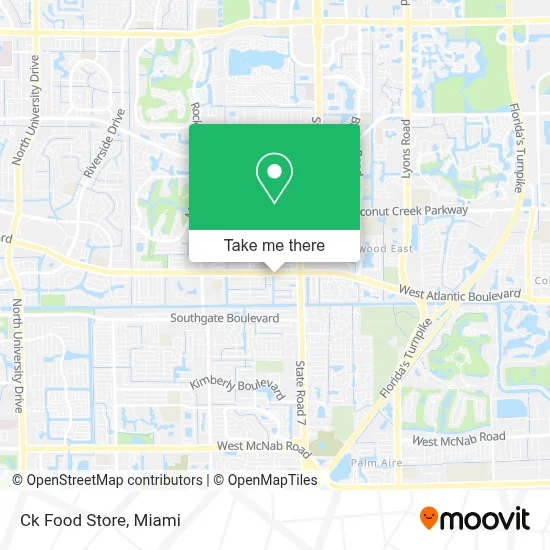 Ck Food Store map