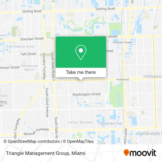 Triangle Management Group map