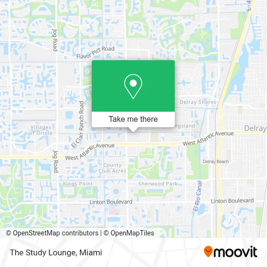 The Study Lounge map