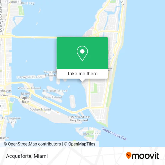 Acquaforte map