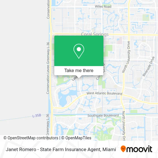 Janet Romero - State Farm Insurance Agent map
