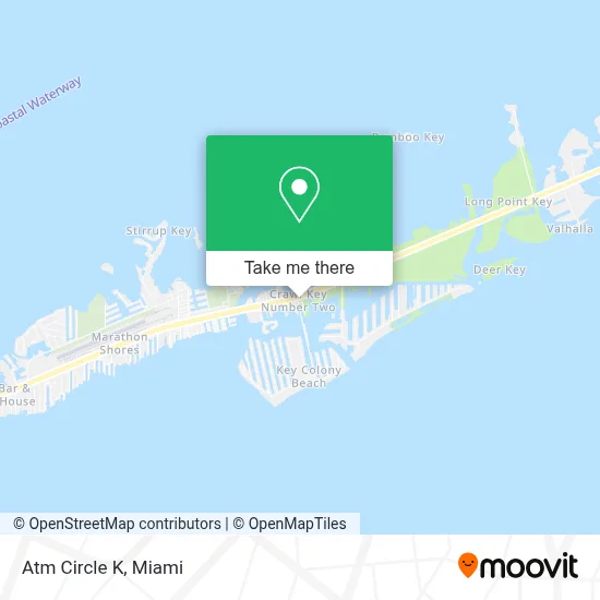 Atm Circle K map