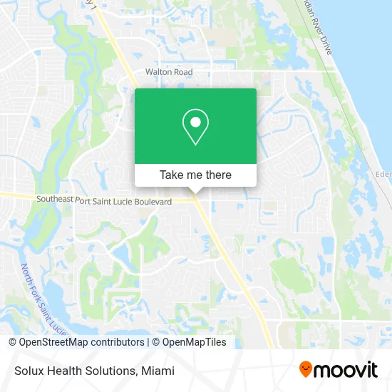 Solux Health Solutions map