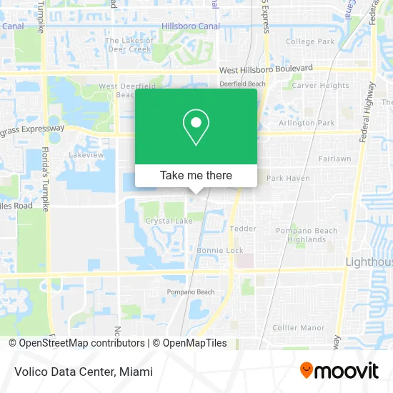 Volico Data Center map