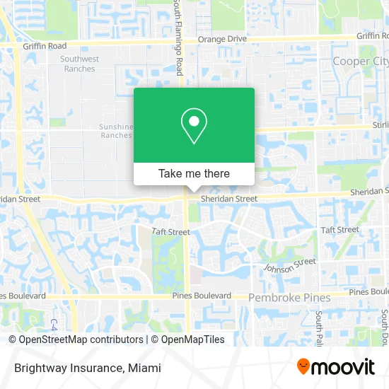 Brightway Insurance map