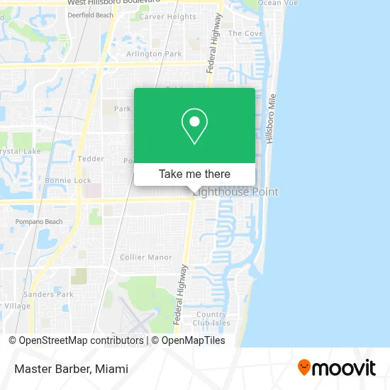 Master Barber map