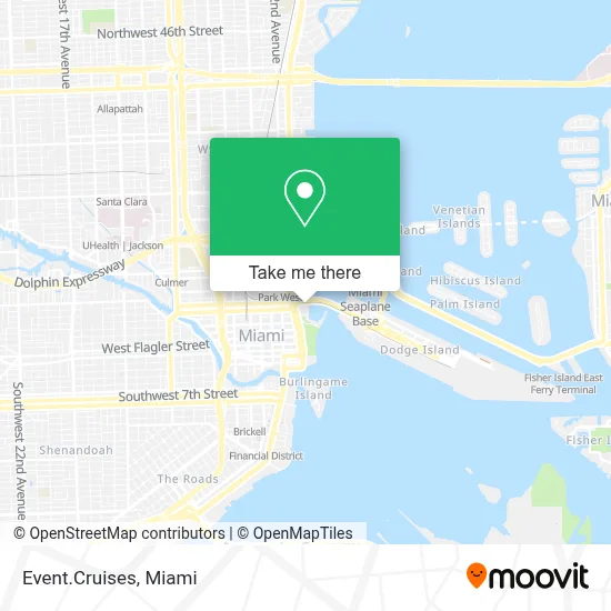Event.Cruises map