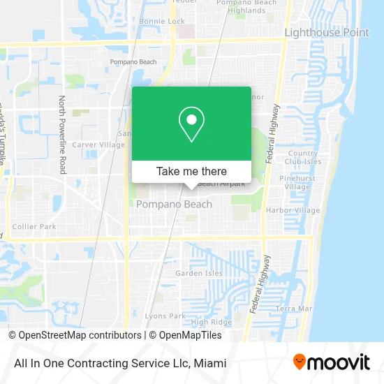 All In One Contracting Service Llc map