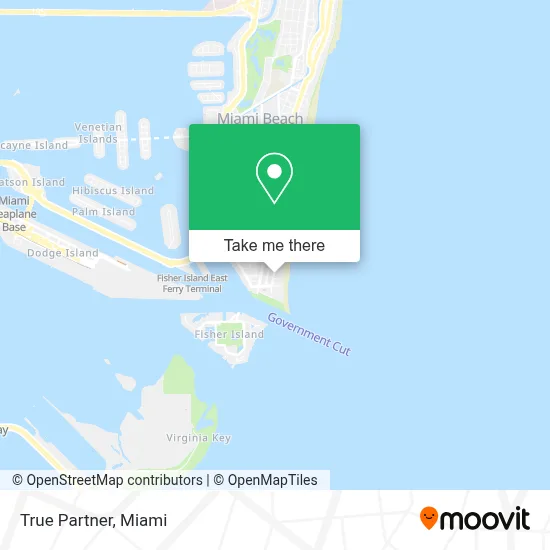 True Partner map