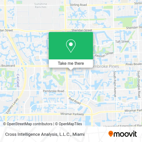 Cross Intelligence Analysis, L.L.C. map