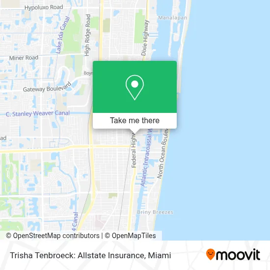 Trisha Tenbroeck: Allstate Insurance map