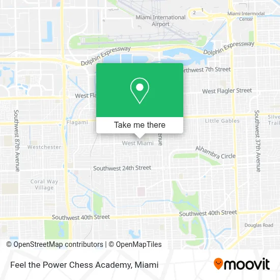 Feel the Power Chess Academy map