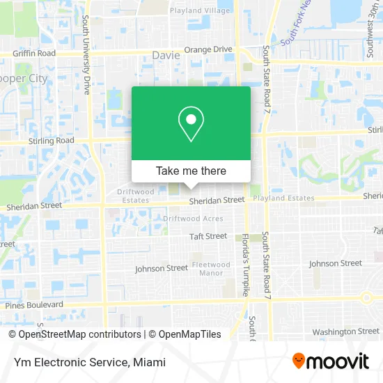 Ym Electronic Service map