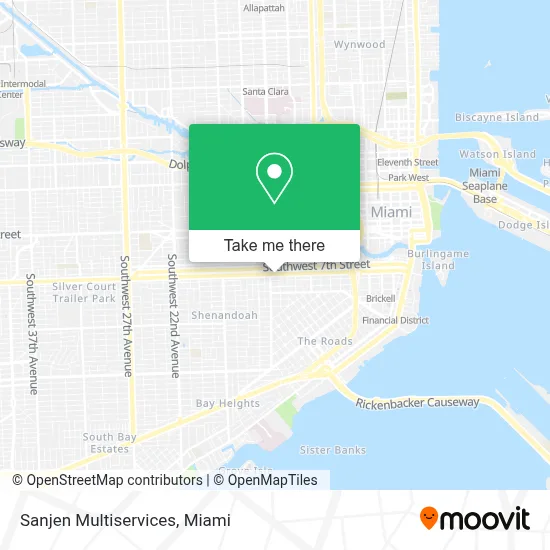 Sanjen Multiservices map