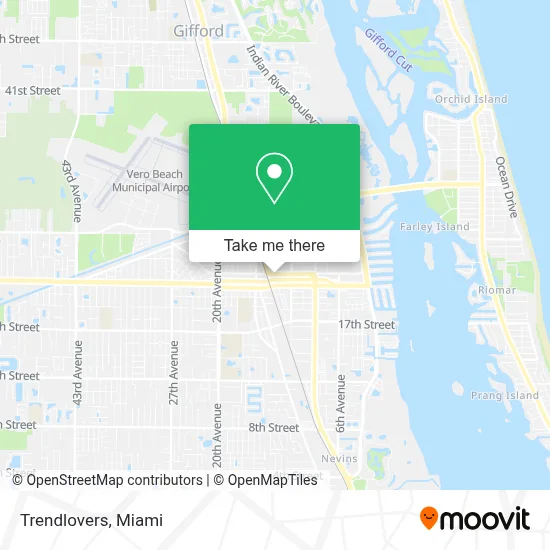 Trendlovers map