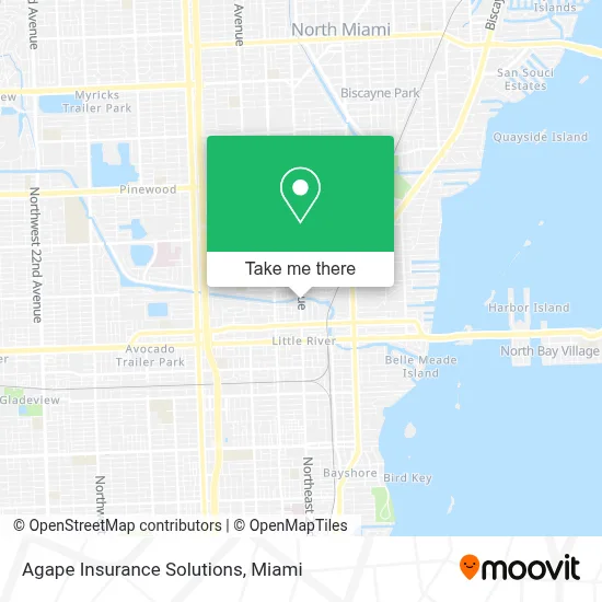 Agape Insurance Solutions map