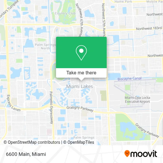 6600 Main map