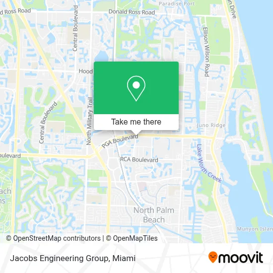Jacobs Engineering Group map