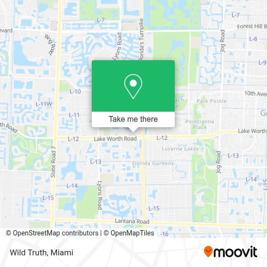 Wild Truth map