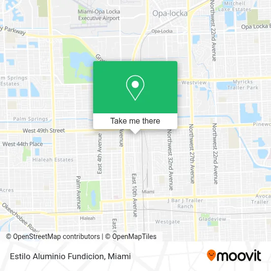 Estilo Aluminio Fundicion map