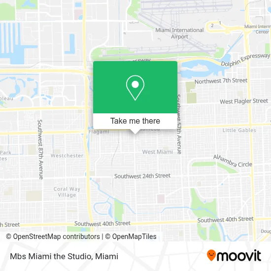 Mbs Miami the Studio map